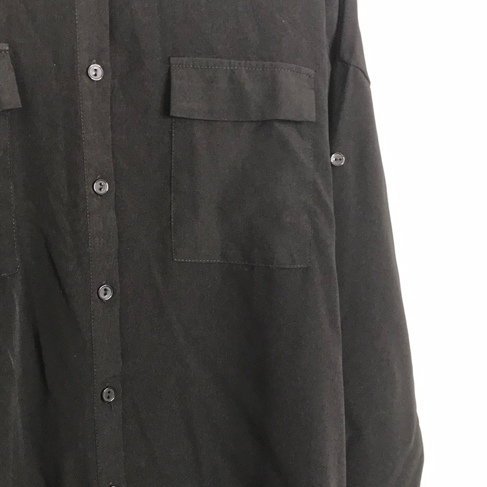 Lulu’s City Strut Black Shirt Dress - Picture 5 of 8